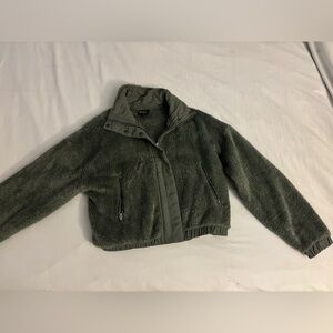 Vuori Cozy Sherpa Jacket "Dusty Pine" Green